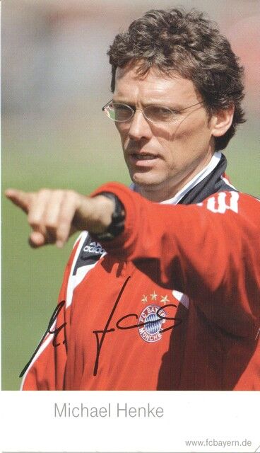 Autogramm Fussball | FC Bayern München | 2007 Druck | Michael HENKE