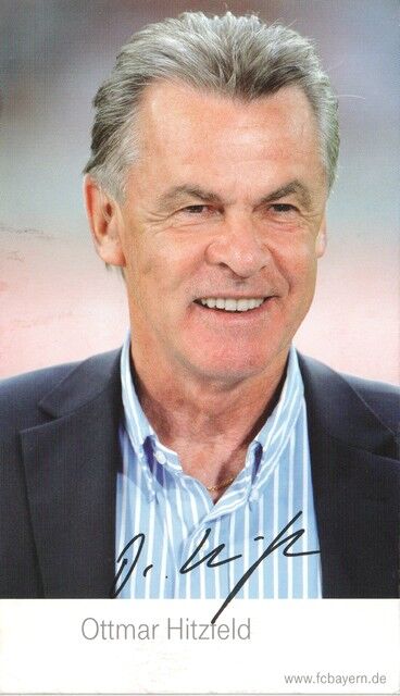 Autogramm Fussball | FC Bayern München | 2007 Druck | Ottmar HITZFELD
