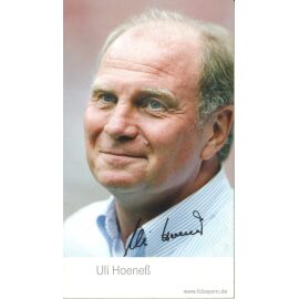 Autogramm Fussball | FC Bayern München | 2007 Druck | Uli HOENESS