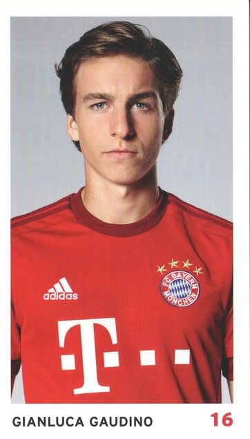 Autogramm Fussball | FC Bayern München | 2015 Druck | Gianluca GAUDINO