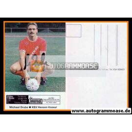 Autogramm Fussball | KSV Hessen Kassel | 1989 | Michael DRUBE