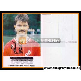 Autogramm Fussball | KSV Hessen Kassel | 1989 | Frank HÖHLE