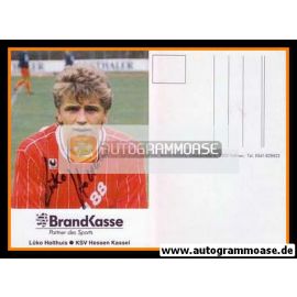 Autogramm Fussball | KSV Hessen Kassel | 1989 | Lüko HOLTHUIS