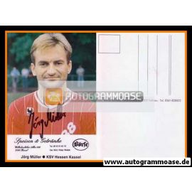 Autogramm Fussball | KSV Hessen Kassel | 1989 | Jörg MÜLLER