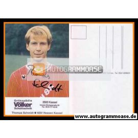 Autogramm Fussball | KSV Hessen Kassel | 1989 | Thomas SCHMIDT