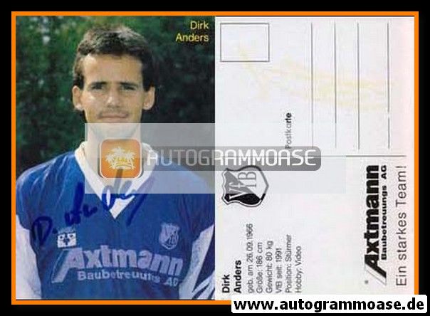 Autogramm Fussball | VfB Leipzig | 1993 | Dirk ANDERS