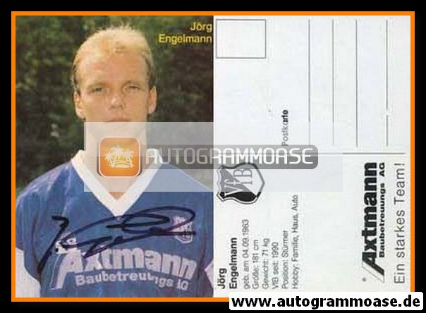 Autogramm Fussball | VfB Leipzig | 1993 | Jörg ENGELMANN