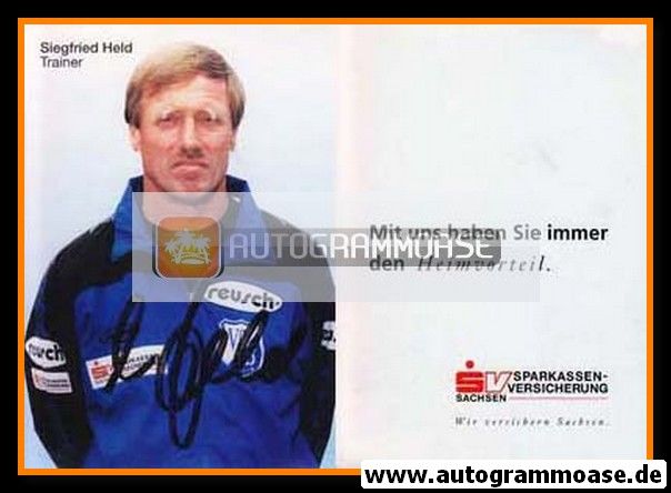 Autogramm Fussball | VfB Leipzig | 1996 | Siegfried HELD