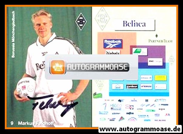 Autogramm Fussball | Borussia M&ouml;nchengladbach | 1998 | Markus FELDHOFF