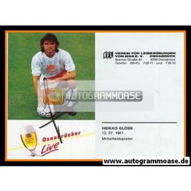 Autogramm Fussball | VfL Osnabrück | 1988 | Heikko GLÖDE