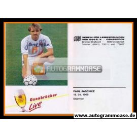 Autogramm Fussball | VfL Osnabrück | 1988 | Paul JASCHKE