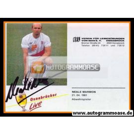 Autogramm Fussball | VfL Osnabrück | 1988 | Neale MARMON