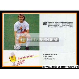Autogramm Fussball | VfL Osnabrück | 1988 | Roland TWYRDY