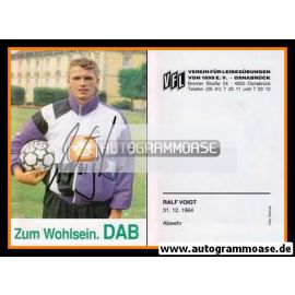 Autogramm Fussball | VfL Osnabrück | 1991 | Ralf VOIGT