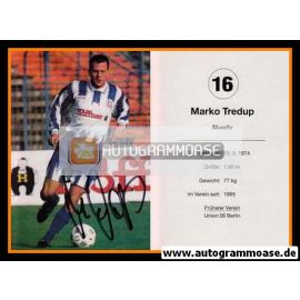 Autogramm Fussball | Hansa Rostock | 1994 | Marko TREDUP