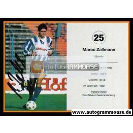 Autogramm Fussball | Hansa Rostock | 1994 | Marco ZALLMANN