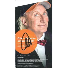 Autogramm Comedy | Otto WAALKES | 2015 (Portrait Color ZDF) XM