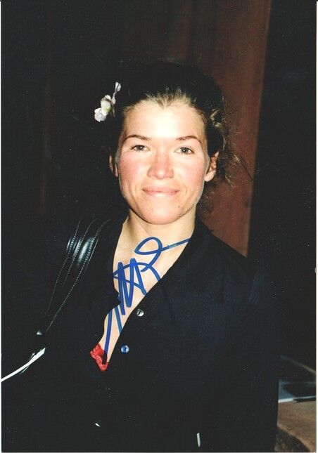 Autogramm Comedy | Anke ENGELKE | 1990er Foto (Privataufnahme Color XM)