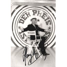 Autogramm TV | RTL | Harry WIJNVOORD | 1994 Foto (Portrait SW XM) "Preis Ist Heiss"