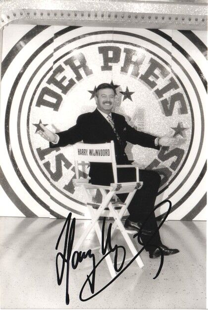 Autogramm TV | RTL | Harry WIJNVOORD | 1994 Foto (Portrait SW XM) "Preis Ist Heiss"