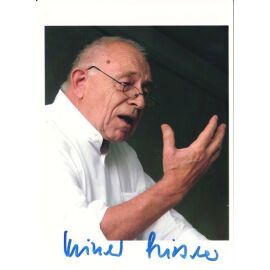 Autogramm Politik | CDU | Heiner GEISSLER | 1990er Foto (Portrait Color XM) Rede