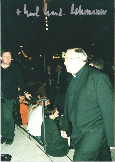 Autogramm Religion | Karl LEHMANN | 2000er Foto (Privataufnahme Color XM)