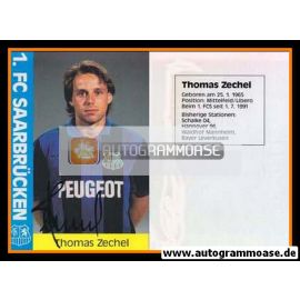Autogramm Fussball | 1. FC Saarbrücken | 1991 | Thomas ZECHEL