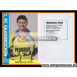 Autogramm Fussball | 1. FC Saarbrücken | 1989 Peugeot | Wenanty FUHL