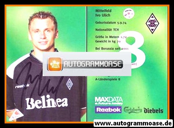 Autogramm Fussball | Borussia Mönchengladbach | 2001 | Ivo ULICH