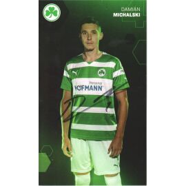 Autogramm Fussball | SpVgg Greuther Fürth | 2022 | Damian MICHALSKI