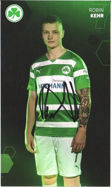 Autogramm Fussball | SpVgg Greuther Fürth | 2022 | Robin KEHR