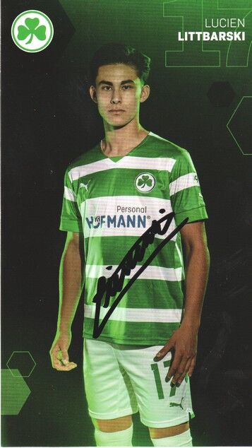 Autogramm Fussball | SpVgg Greuther Fürth | 2022 | Lucien LITTBARSKI