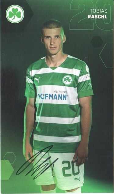 Autogramm Fussball | SpVgg Greuther Fürth | 2022 | Tobias RASCHL