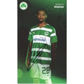 Autogramm Fussball | SpVgg Greuther Fürth | 2022 | Jeremy DUDZIAK