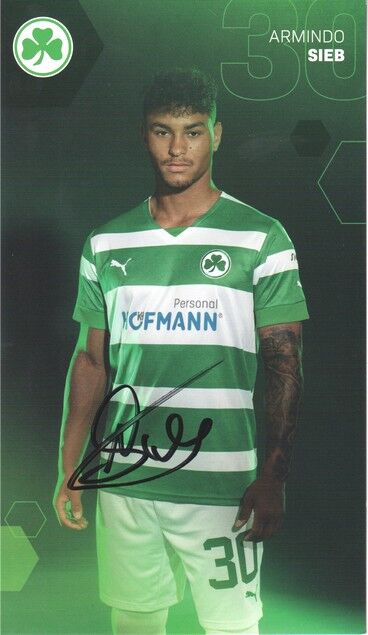 Autogramm Fussball | SpVgg Greuther Fürth | 2022 | Armindo SIEB