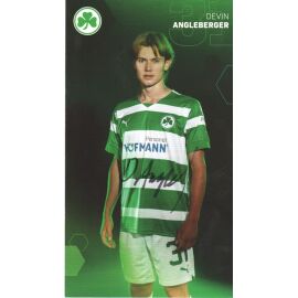 Autogramm Fussball | SpVgg Greuther Fürth | 2022 | Devin ANGLEBERGER