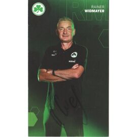 Autogramm Fussball | SpVgg Greuther Fürth | 2022 | Rainer WIDMAYER