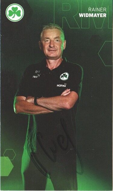 Autogramm Fussball | SpVgg Greuther Fürth | 2022 | Rainer WIDMAYER