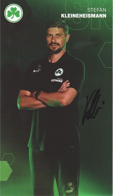 Autogramm Fussball | SpVgg Greuther Fürth | 2022 | Stefan KLEINEHEISMANN