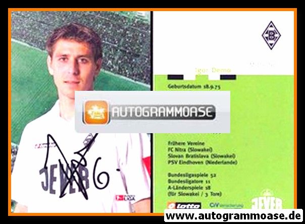 Autogramm Fussball | Borussia Mönchengladbach | 2003 | Igor DEMO