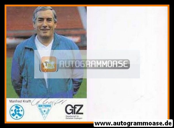 Autogramm Fussball | Stuttgarter Kickers | 1988 | Manfred KRAFFT