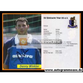 Autogramm Fussball | SV Eintracht Trier 05 | 2001 | Danny WINKLER