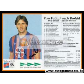 Autogramm Fussball | KFC Uerdingen 05 | 1987 | Wolfgang FUNKEL