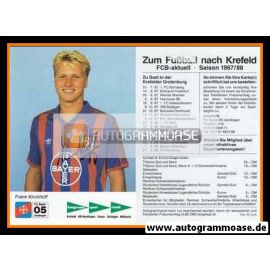 Autogramm Fussball | KFC Uerdingen 05 | 1987 | Frank KIRCHHOFF