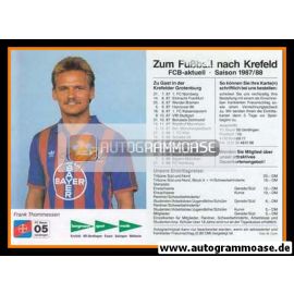 Autogramm Fussball | KFC Uerdingen 05 | 1987 | Frank THOMMESSEN