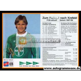 Autogramm Fussball | KFC Uerdingen 05 | 1987 | Werner VOLLACK