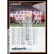 Mannschaftskarte Fussball | KFC Uerdingen 05 | 1985 Adidas