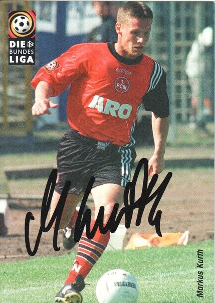 Autogramm Fussball | 1. FC Nürnberg | 1997 | Markus KURTH