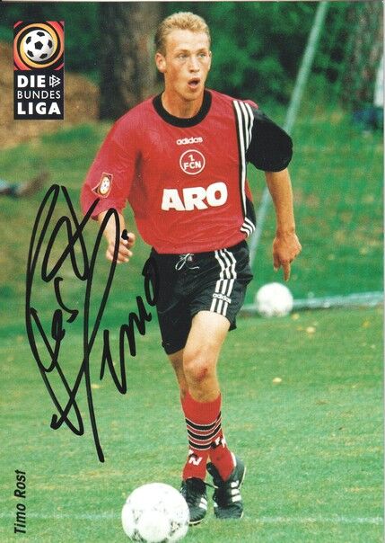 Autogramm Fussball | 1. FC Nürnberg | 1997 | Timo ROST