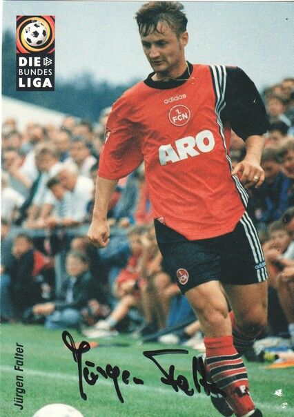 Autogramm Fussball | 1. FC Nürnberg | 1997 | Jürgen FALTER